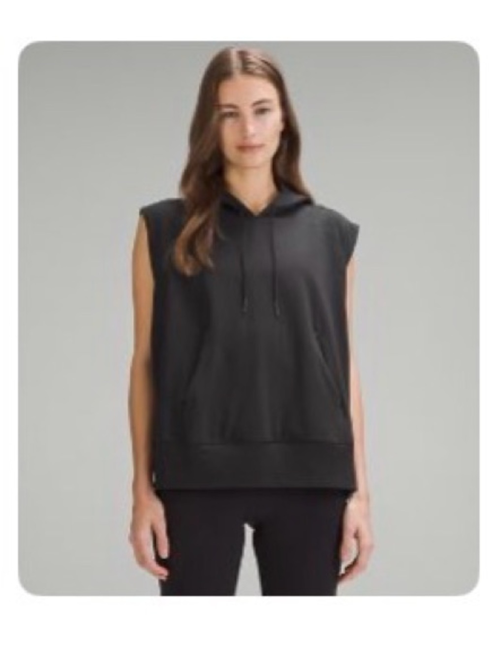 Lululemon French Terry Sleeveless Hoodie